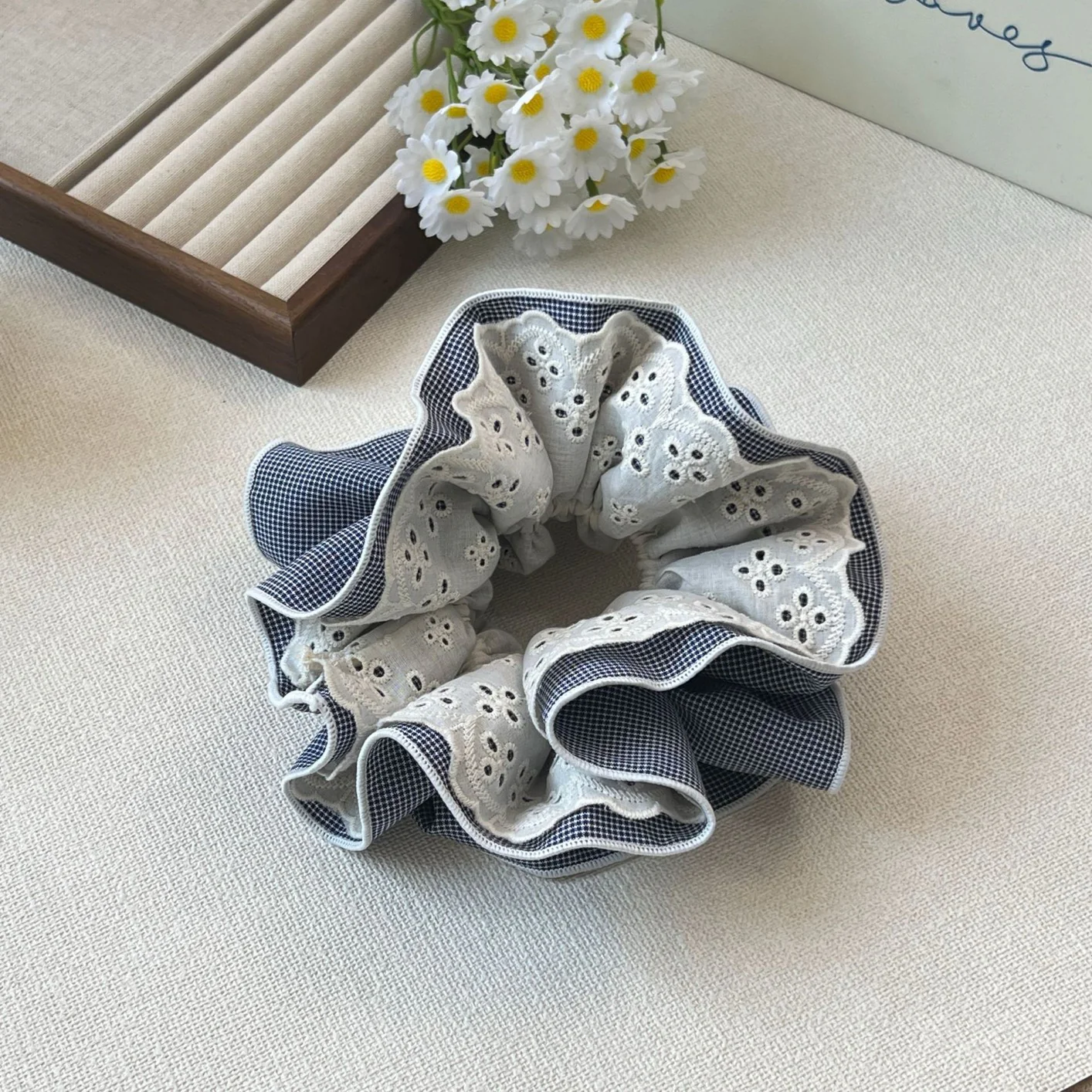 Vintage Lacework Scrunchie - Image 2
