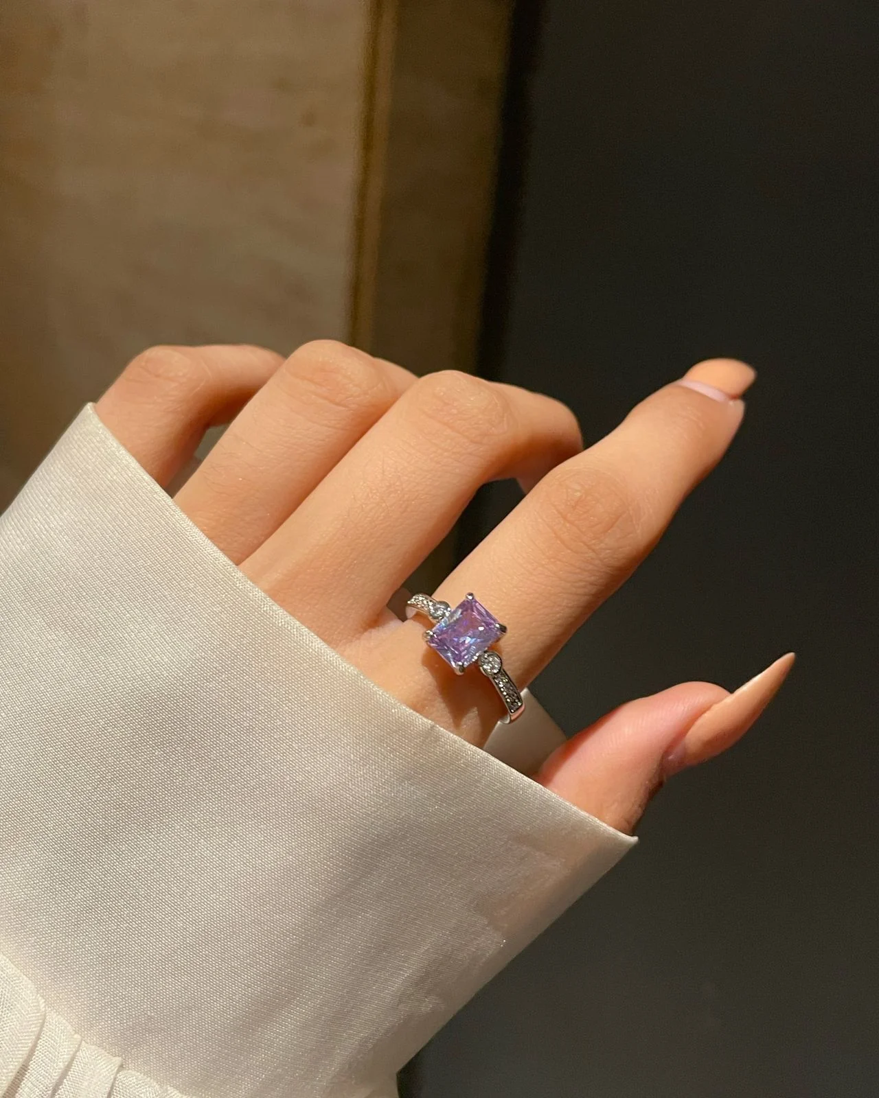 Violet Promise Ring