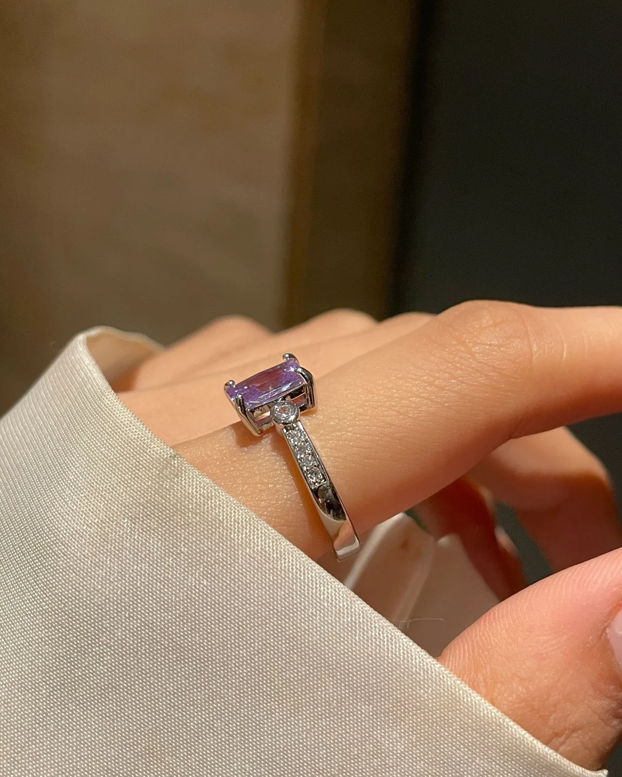 Violet Promise Ring - Image 2
