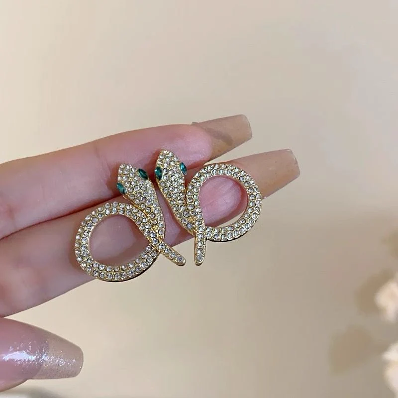 Viper Vibes Snake Earrings - Image 3