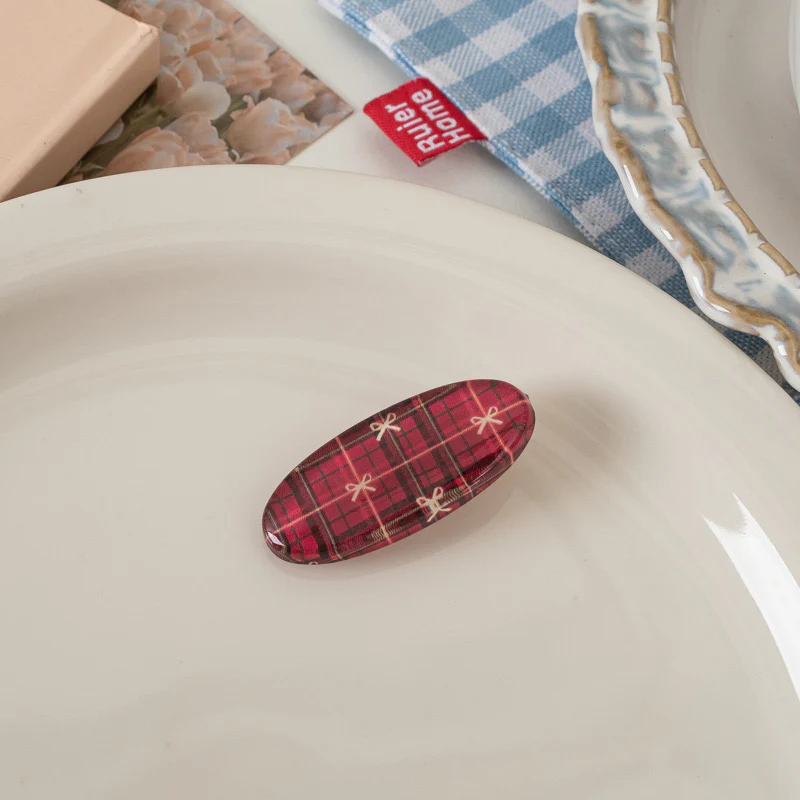 Viral Cherry Red Hair Clip - Image 5