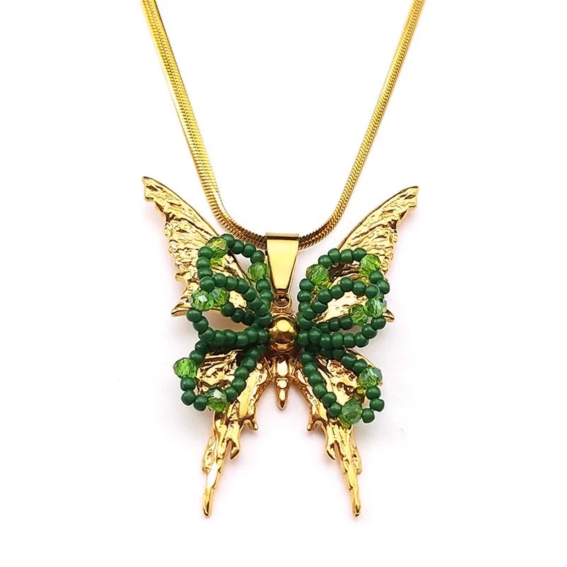 Wanderlust Whimsy Wings Necklace - Image 2