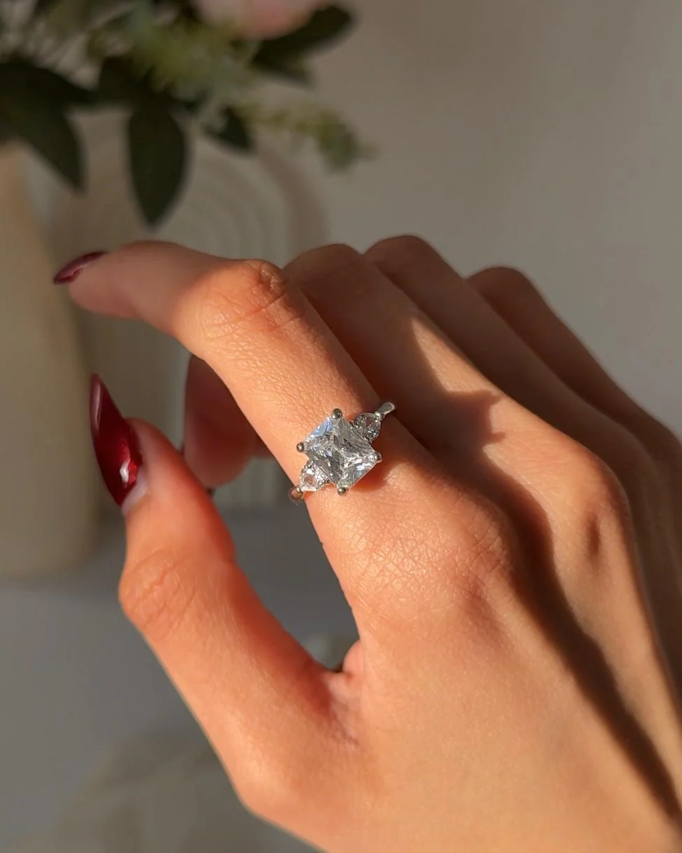Whimsical Square-cut Ring - Image 2