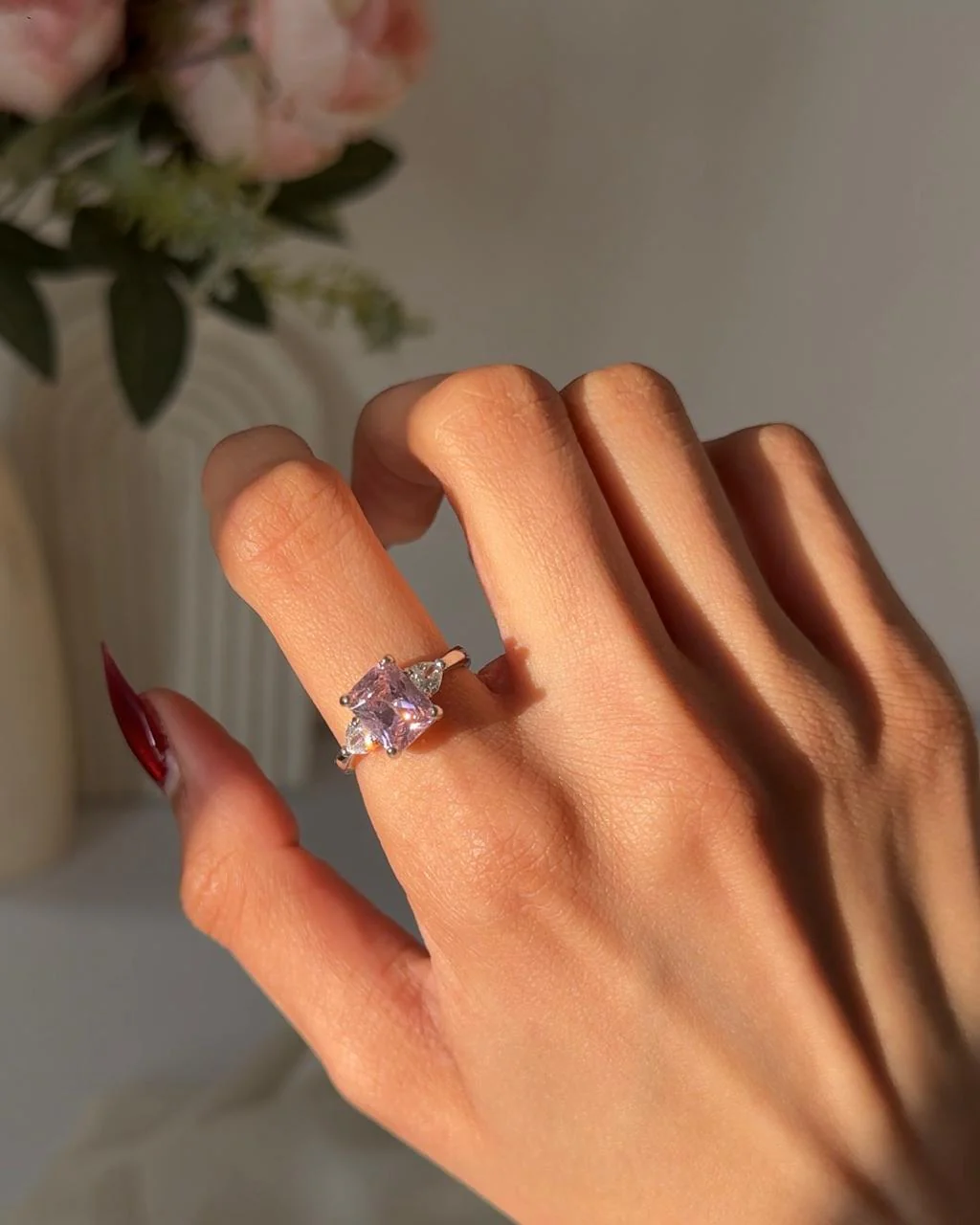 Whimsical Square-cut Ring - Image 3