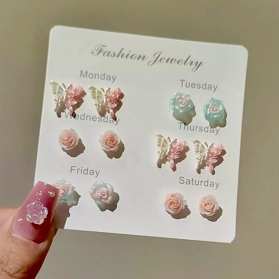 Winged Fantasy Earrings Combo