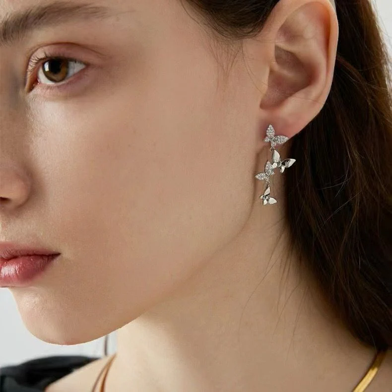 Wings of Grace Mismatched Earings - Image 3