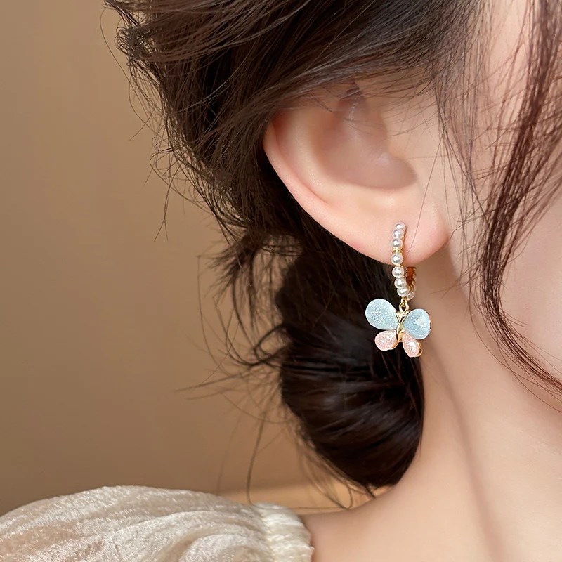 Wings with Bling Butterfly Earrings - Image 5