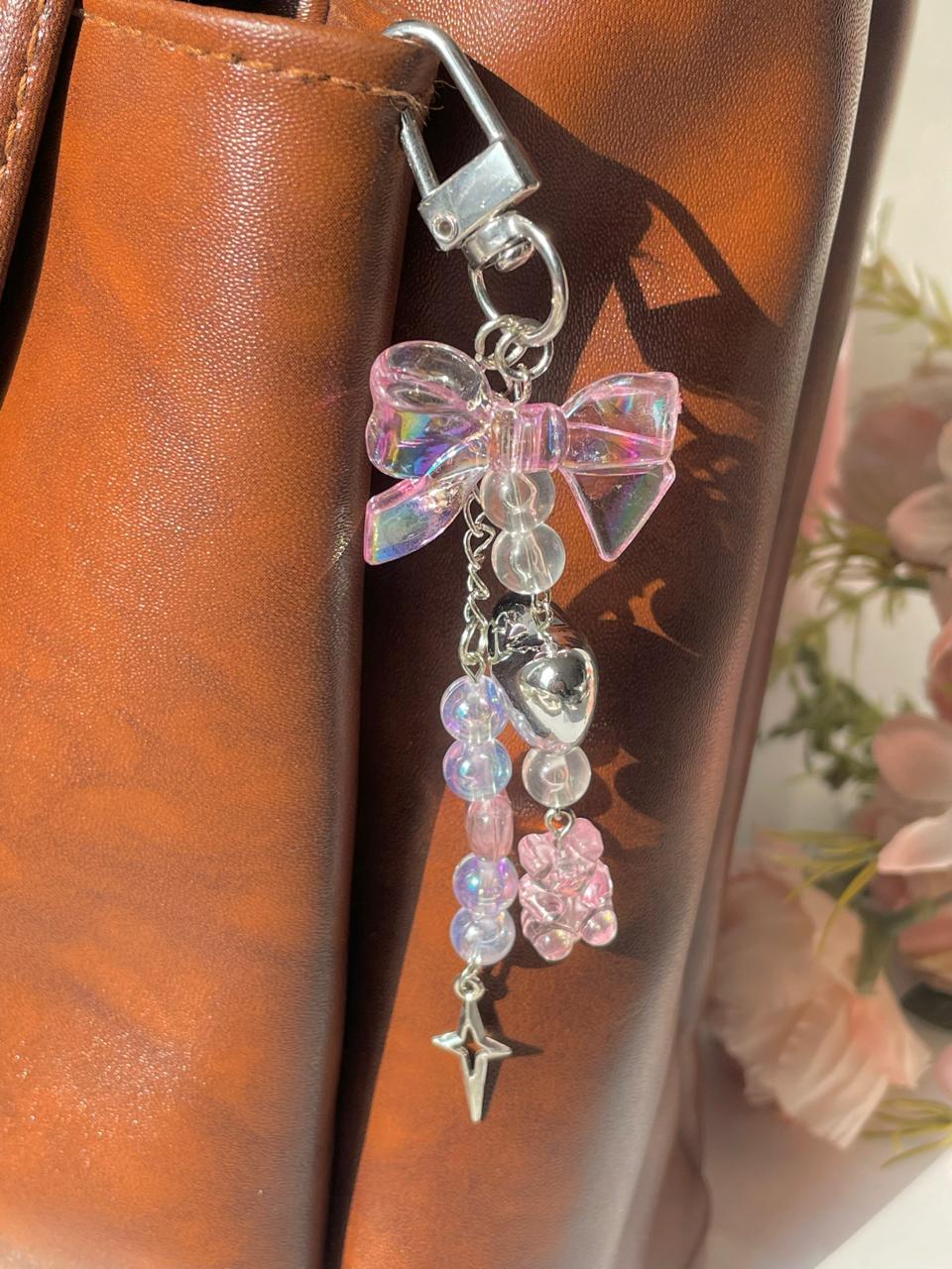 Y2k Dolly Beaded Bag Charm - Image 2